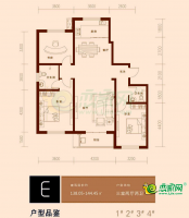 1/2/3/4#E戶(hù)型138㎡
