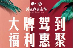 沒有“大”事件，怎敢驚動您！陽光新卓廣場周末集贊贏好禮啦！