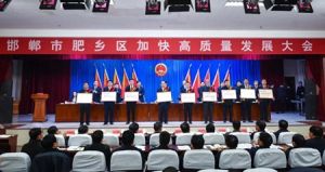 【喜訊】萬浩地產(chǎn)榮獲邯鄲市肥鄉(xiāng)區(qū)“高質(zhì)量發(fā)展重要貢獻企業(yè)”榮譽稱號