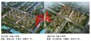恒大悅府 PK 盛世天城，你最中意誰？