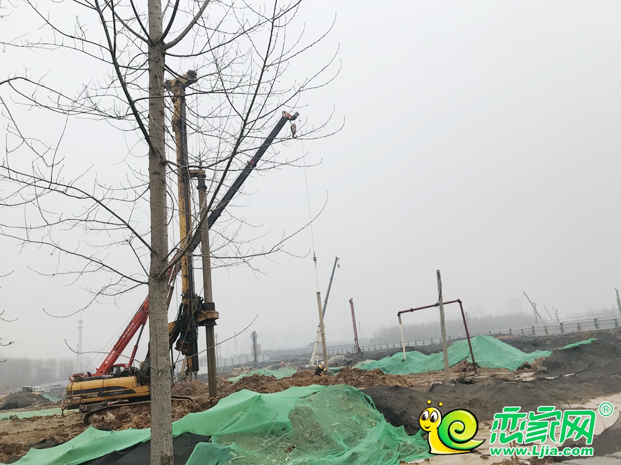 保利時光印象工地實(shí)景圖