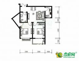 1號樓G戶型