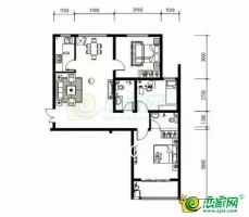 1號(hào)樓D戶型