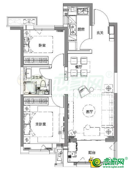 保利·时光印象户型图出来了,小伙伴们速围观