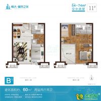公寓B戶型圖