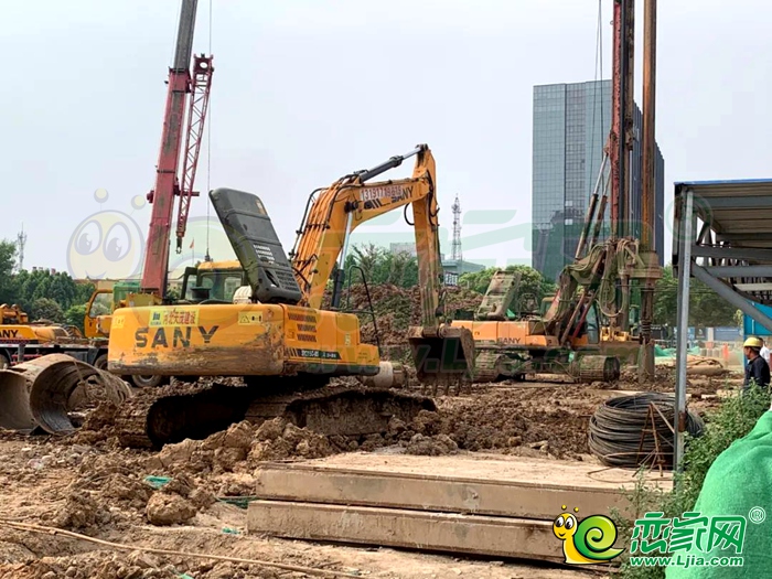 綠谷未來(lái)城施工實(shí)景圖