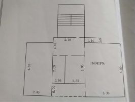 地質(zhì)院1樓 實際面積75平 三居 有小院