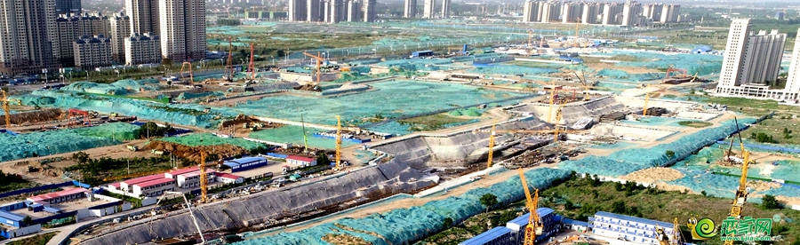 華潤置地·萬象匯工地實(shí)景圖（2020.7.1）
