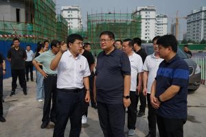 峰峰礦區(qū)考察團(tuán)到叢臺區(qū)考察恒大城市之光項目