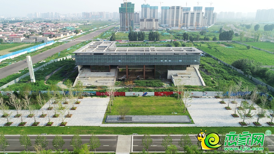 叢臺產業(yè)新城規(guī)劃館側顏實景圖
