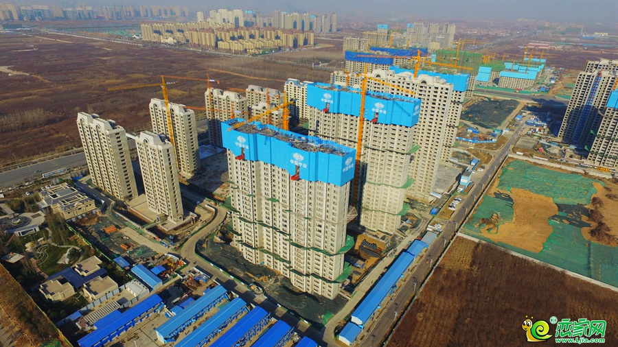 春華秋實(shí)航拍實(shí)景（2021.1.1）