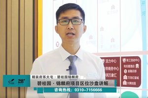【視頻看房】碧桂園·錦麟府沙盤和區(qū)位講解