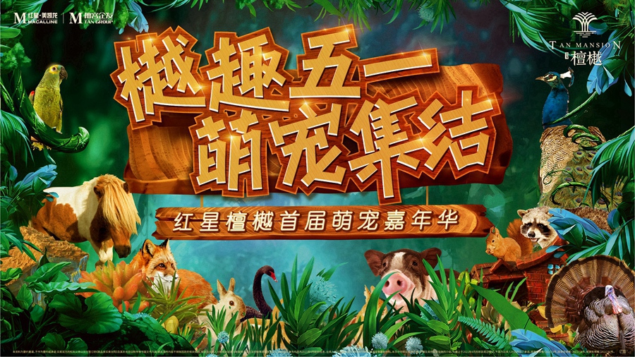 紅星檀樾 | 樾趣五一 萌寵集結(jié) 瘋狂動(dòng)物城搬進(jìn)現(xiàn)實(shí)
