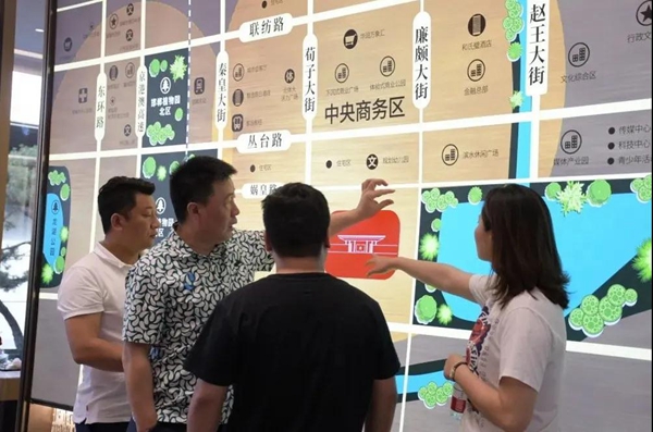 歡迎衡水中基集團(tuán)蒞臨天正地產(chǎn)冀南片區(qū)現(xiàn)場(chǎng)參觀交流！