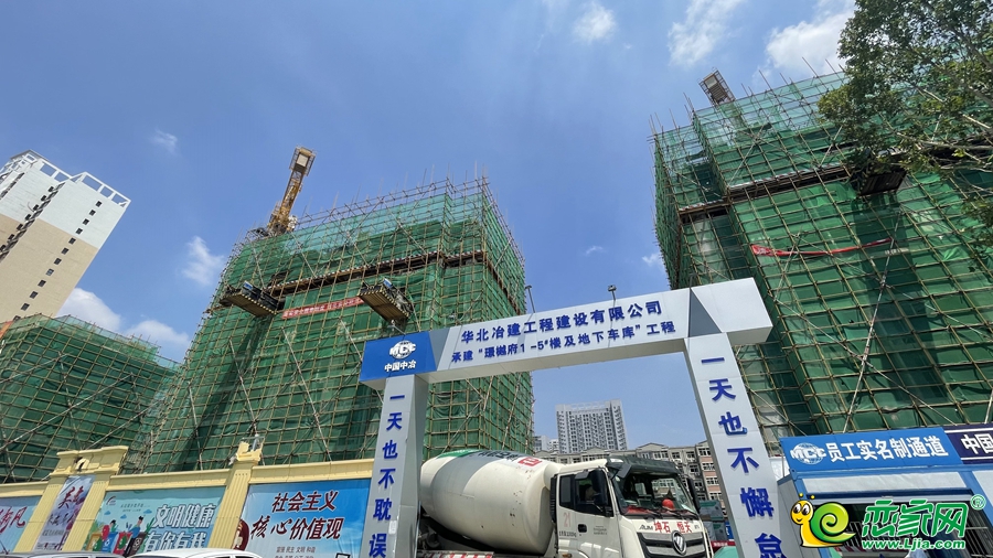 璟樾府實景圖（2021.7.26）