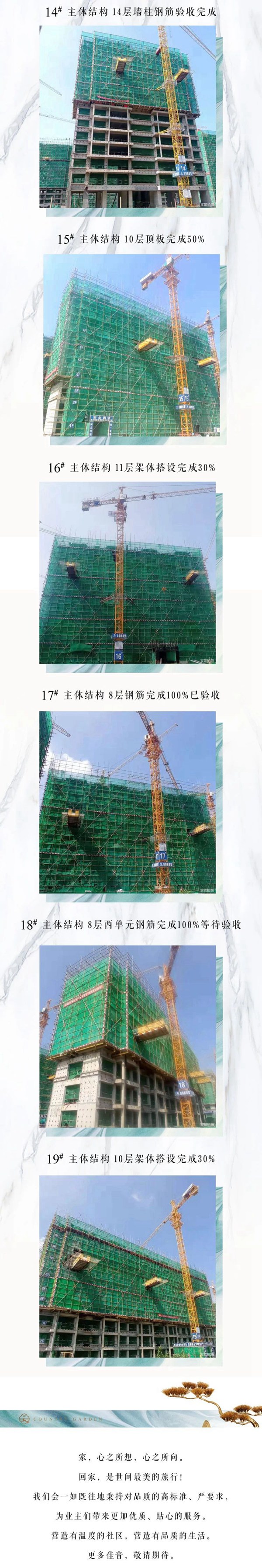 蟬鳴知盛夏 家音遞美好——碧桂園錦麟府7月工程進度
