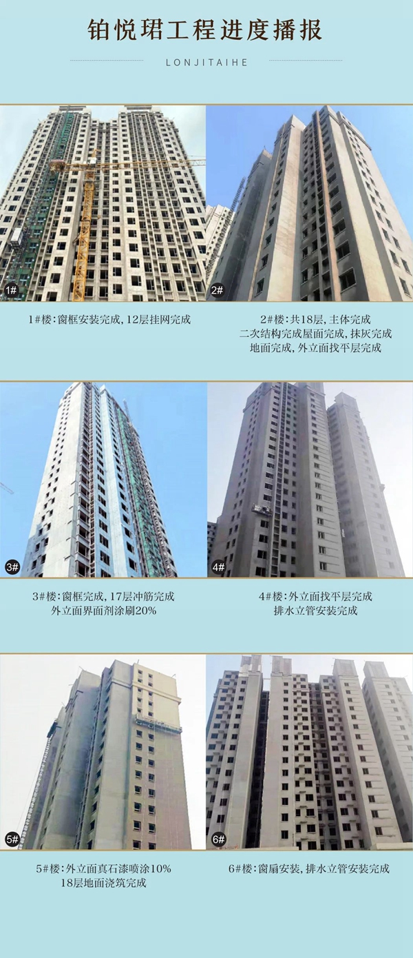  邯鄲隆基泰和鉑悅山、鉑悅郡、未來花郡和紫金府8月工程進(jìn)度播報來了，請您查收！