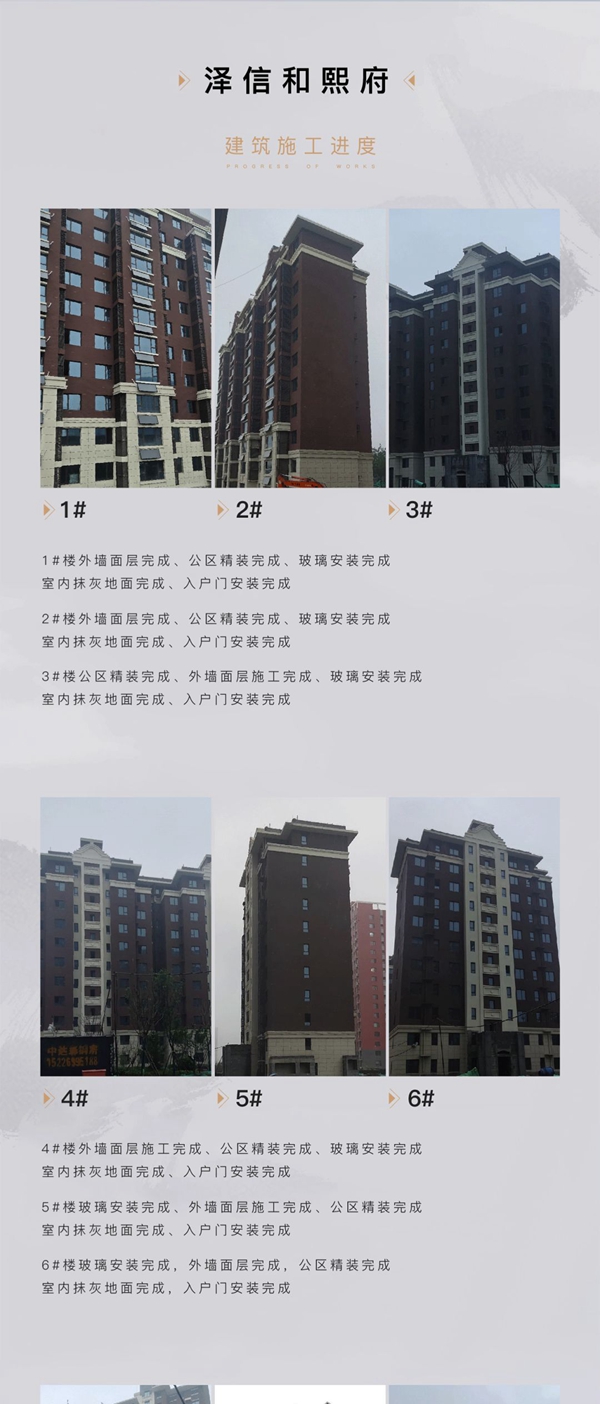  澤信地產(chǎn) | 時光交替 不負信賴 最新工程進度播報