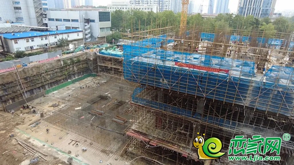 邯鄲東方御10月工程進度實景圖