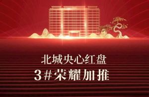 北城央心紅盤(pán)—錦湖花園3號(hào)樓盛大加推