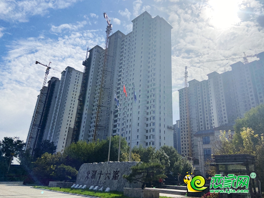 北湖十六峯6#和7#樓實景圖