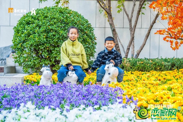 邯鄲華潤置地?凱旋門美學(xué)實景示范區(qū)傾城綻放