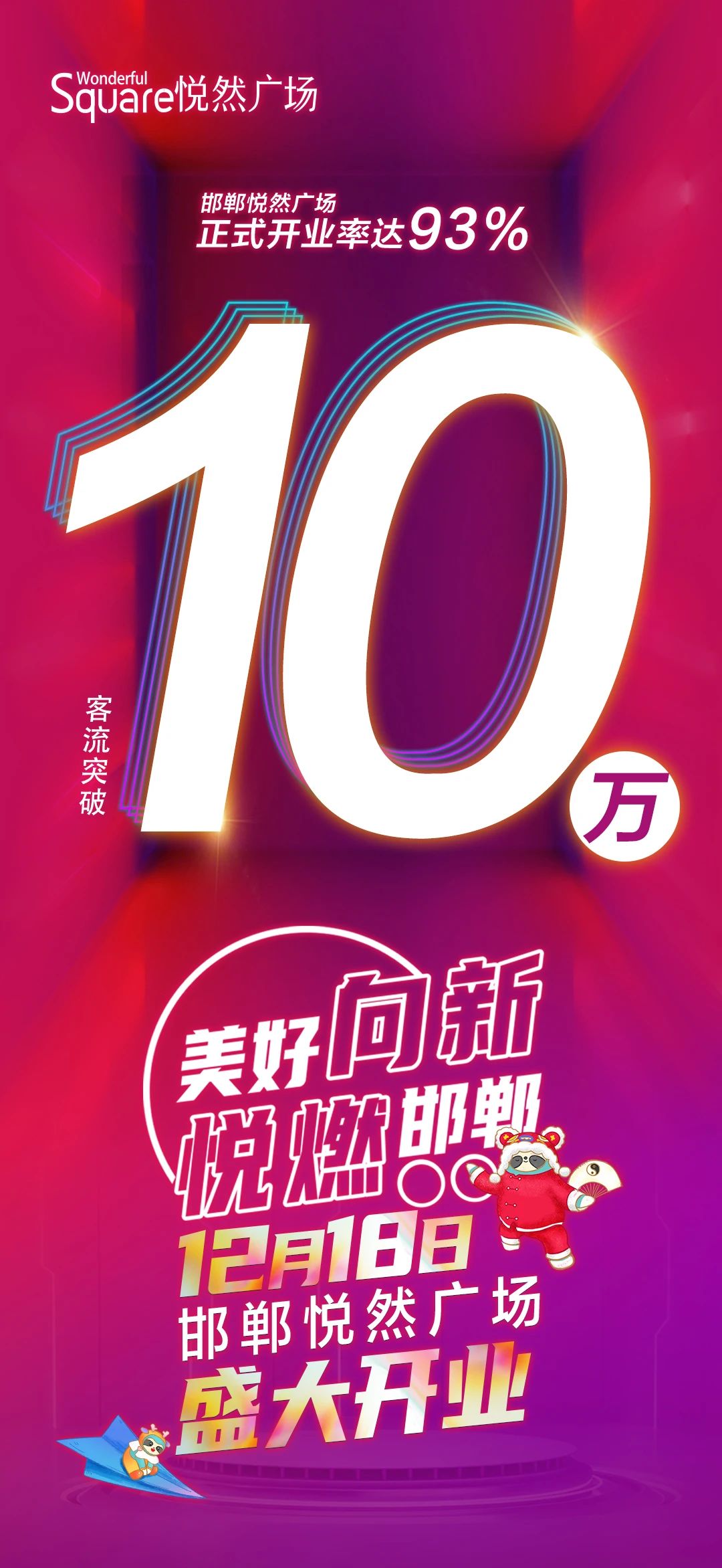 超10萬客流！美的商業(yè)華北首個(gè)購物中心開業(yè)