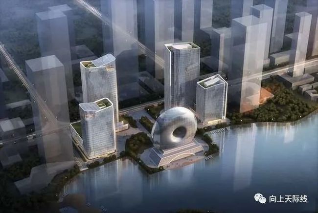 130米！邯鄲“城發(fā)金融大廈”總平面圖 批前公示