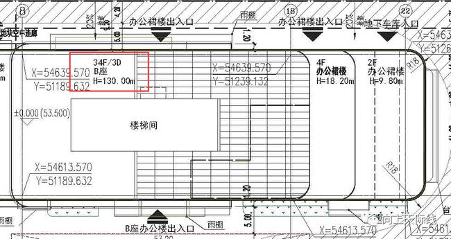 130米！邯鄲“城發(fā)金融大廈”總平面圖 批前公示