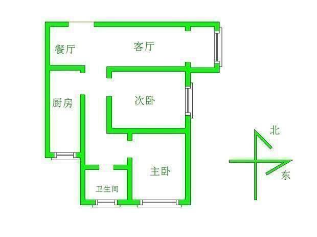 新上全明小兩居 首付低中間層 周邊配套齊全交通方便