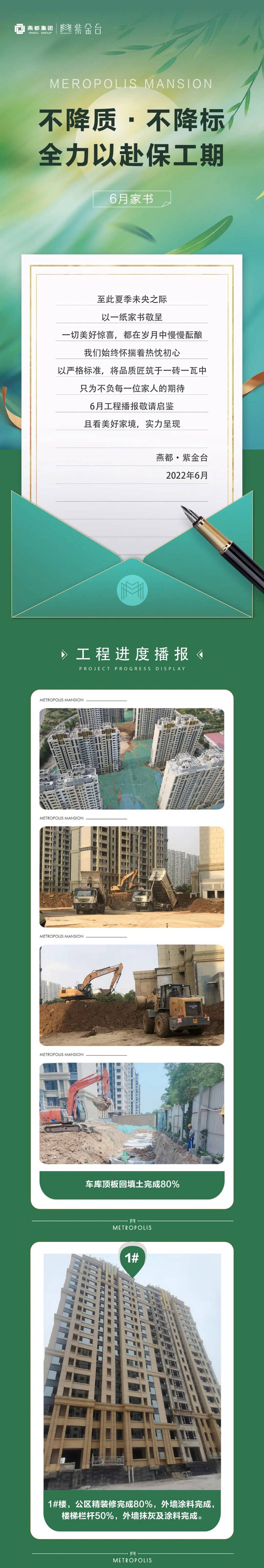 邯鄲燕都紫金臺(tái) | 不降質(zhì) 不降標(biāo) 全力以赴保工期
