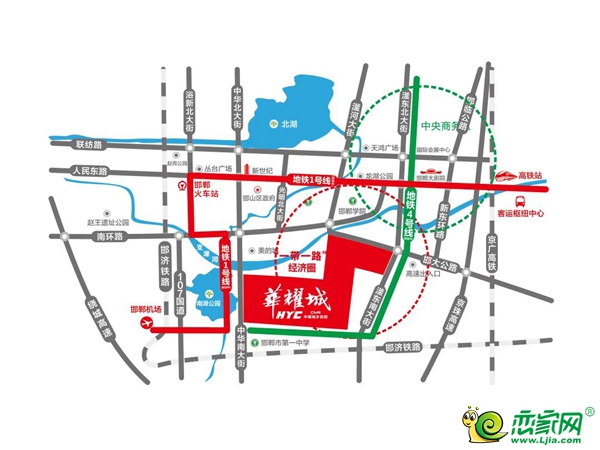 邯鄲一站式批發(fā)采購基地，現(xiàn)房旺鋪3500元/㎡起！