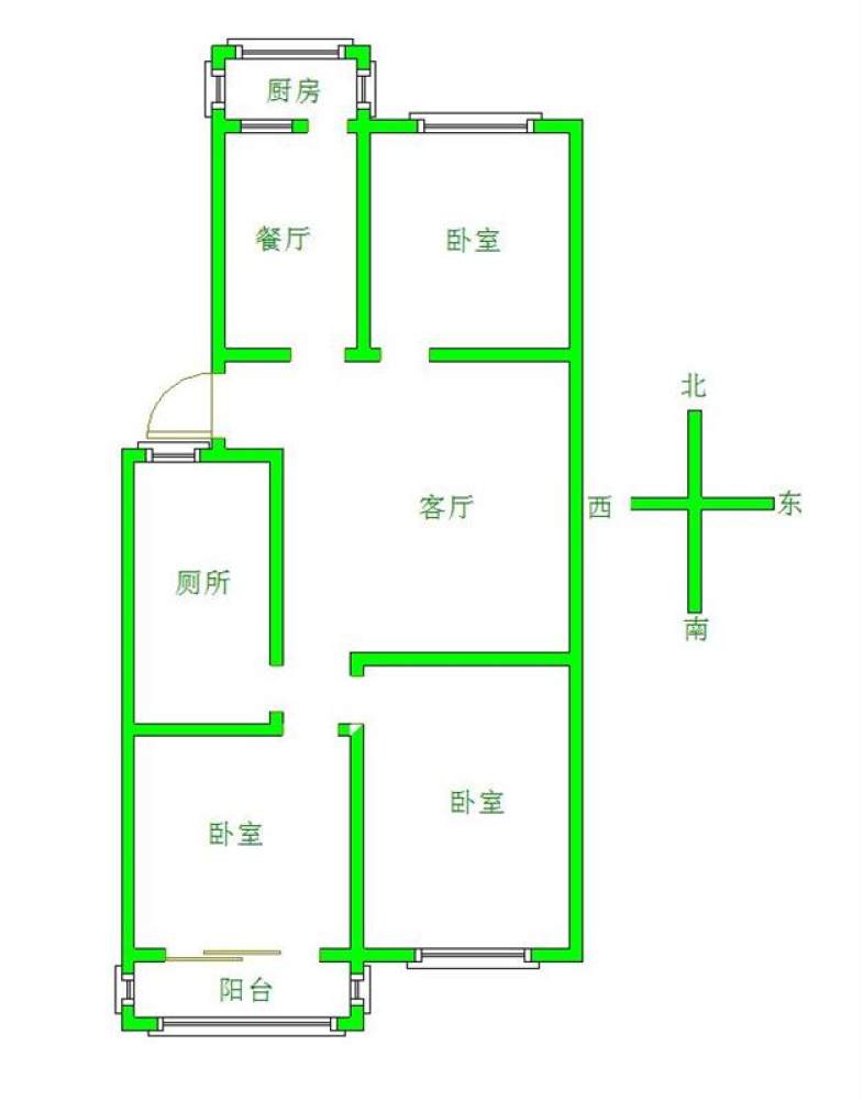 趙都商場(chǎng)家屬院-HR23C9Q4332_戶型_1.jpg