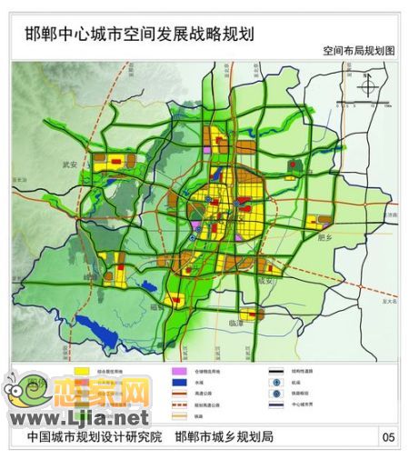 邯郸中心城市空间发展战略规划通过审议