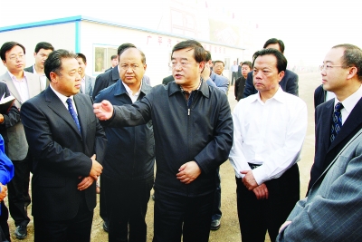 省长张庆伟来邯调研 郭大建,高宏志等陪同调研