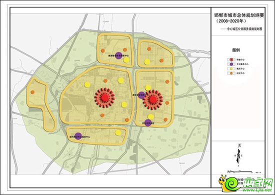 邯郸不夜城规划图图片