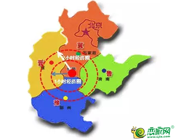 冀南新区地图图片