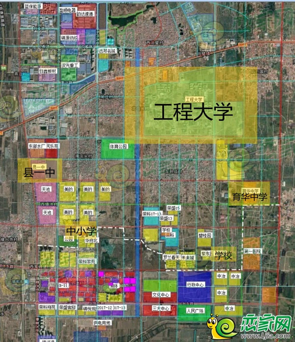 邯郸东部新区小学规划图片