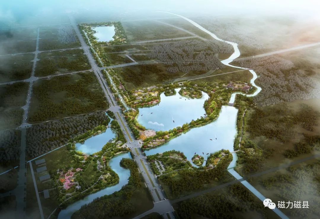 邯郸湿地公园规划图图片