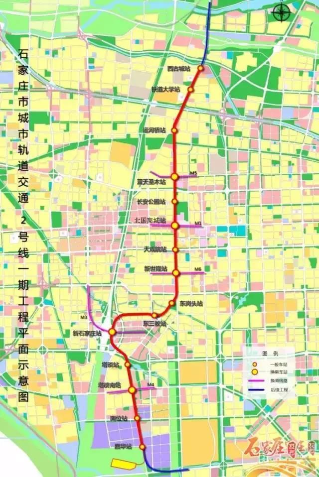 邯郸地铁一号线线路图图片