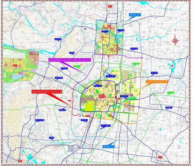 新建309国道路线图图片