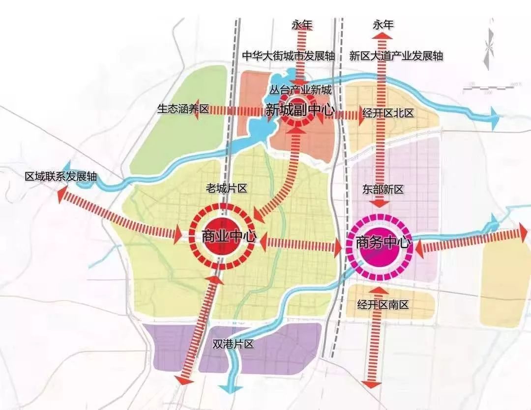 郸城未来规划清晰图图片