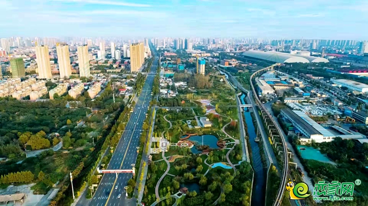 复兴区人民路航拍实景