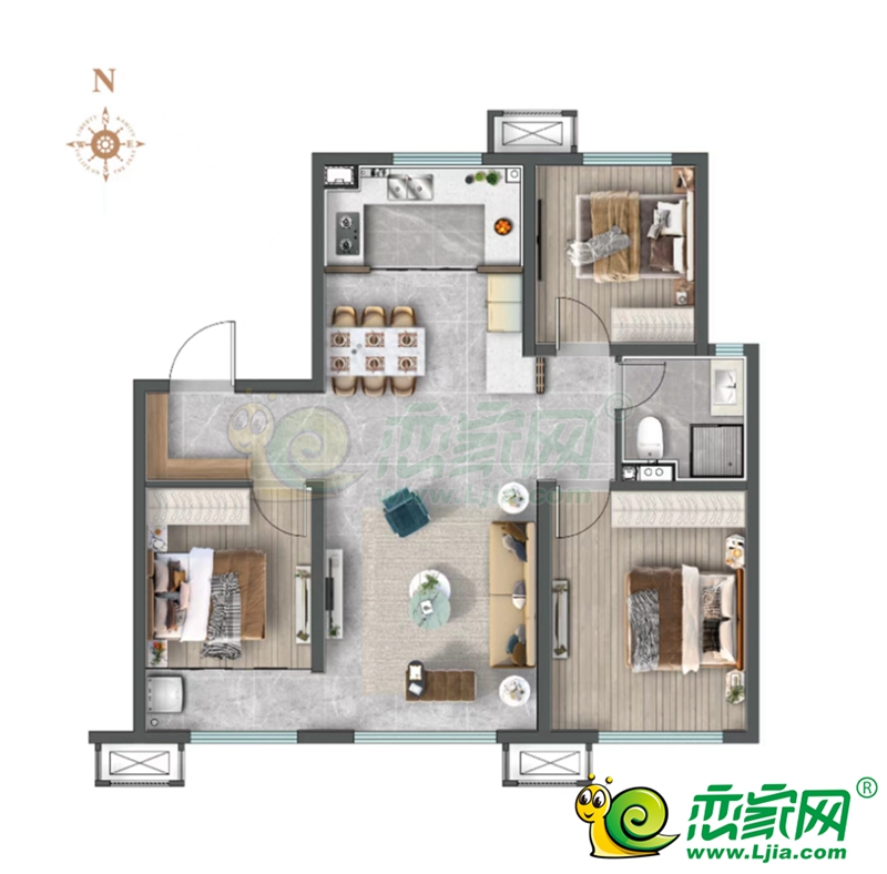 保利閱云臺(tái)戶型圖