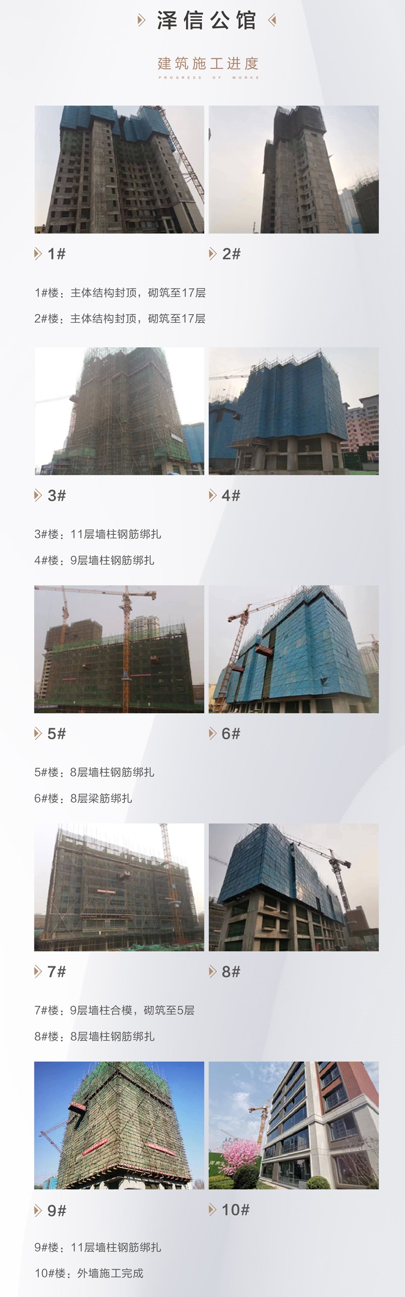 2月邯鄲澤信工程進度 | 春啟萬物新生，共鑒美好“家”音