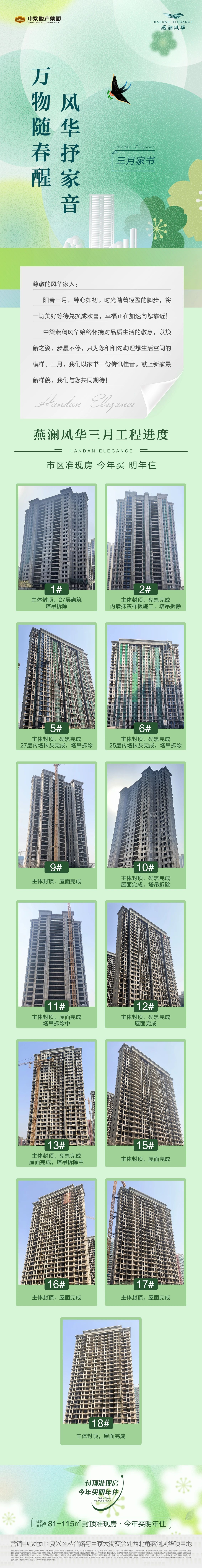邯鄲中梁燕瀾風(fēng)華3月工程進(jìn)度播報(bào)