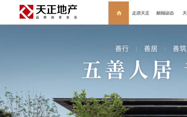 天正地產(chǎn)集團(tuán)房地產(chǎn)公司實(shí)力簡介