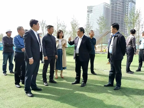 邯鄲市副市長(zhǎng)靳祿兵調(diào)度四個(gè)新城建設(shè)工作