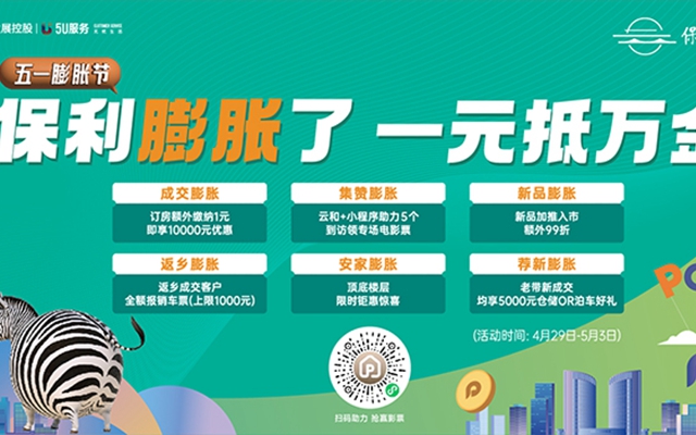 保利·閱云臺膨脹了！訂房一萬抵萬金