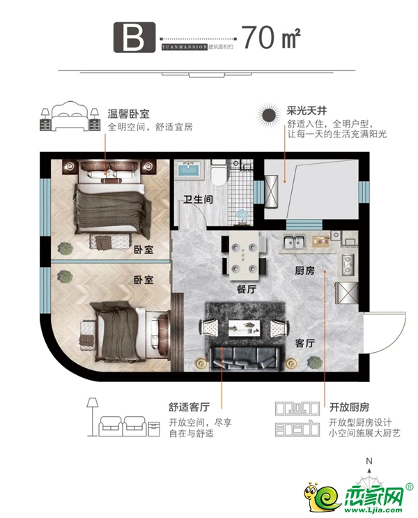 榮科環(huán)球港戶型
